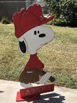 Snoopy Anaheim Angels