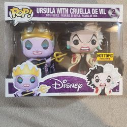 Ursula With Cruella De Vil Funko Pop