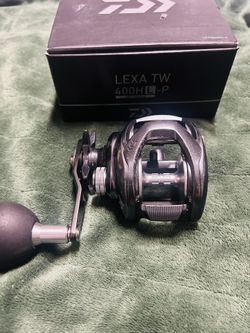 Daiwa Lexa TW 400HL-P ( Left Hand) Fishing Reel $350