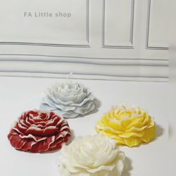  Peony Flower Candle