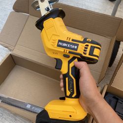 21V Cordless Reciprocating Saw Kit – Brand New – 1 Battery – $20