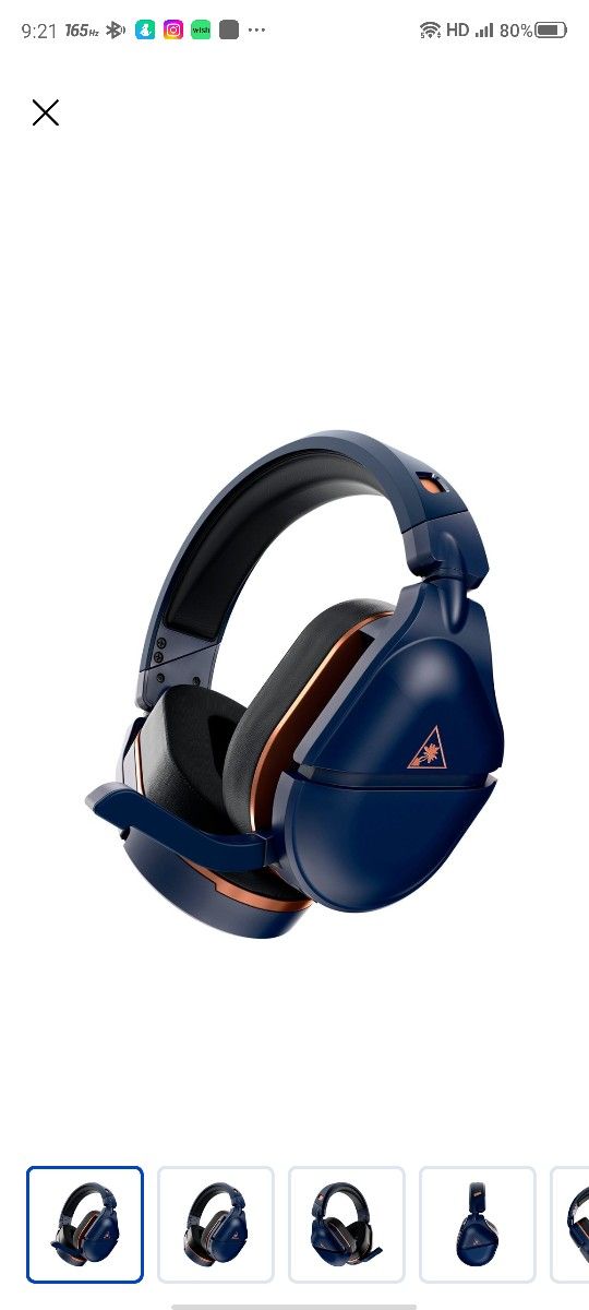 Turtle Beach - Stealth 700 Gen 2 MAX Wireless Multiplatform Gaming Headset for Xbox, PS5, PS4, Nintendo Switch, PC, 40+ Hour Battery - Cobalt Blue NEW