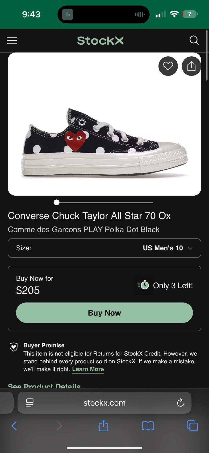 Converse CDG Men’s