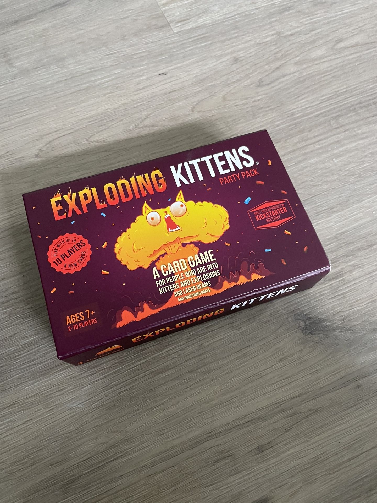 Exploding Kittens Game Party Pack