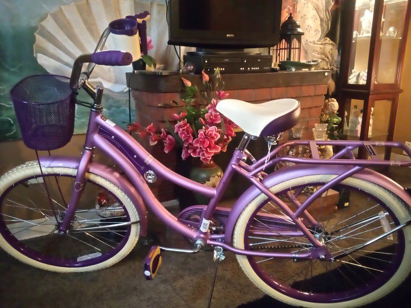 Purple Bike I Used One Time 