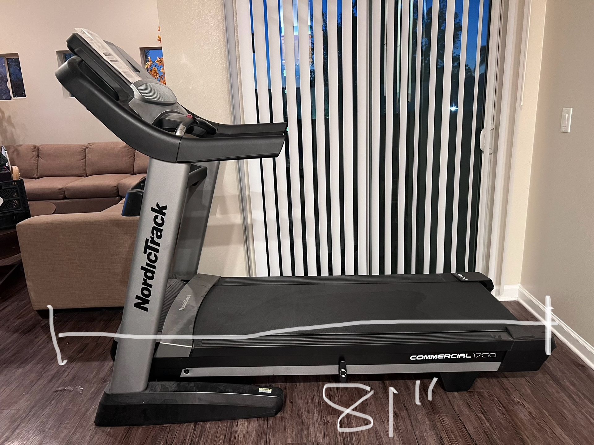 Nordic Track Commercial 1750 Treadmill 