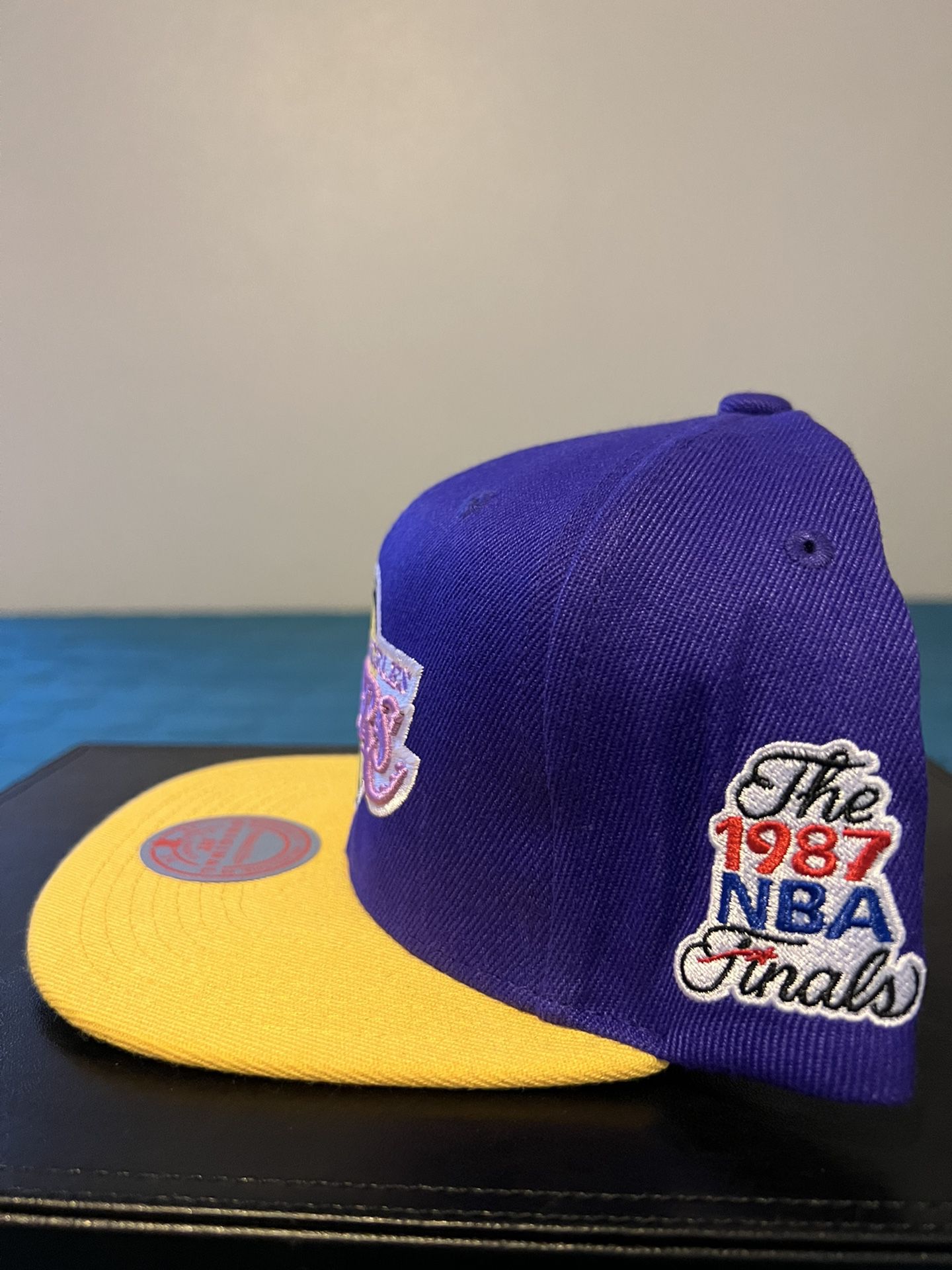 Vintage Los Angeles LA Lakers 1987 NBA finals champions Hat