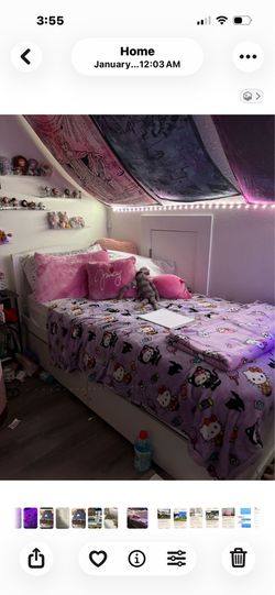 Twin bed frame