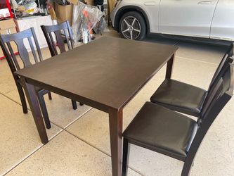 Dining table with 4 chairs