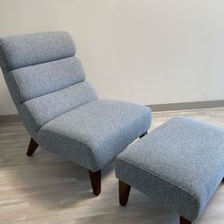 Chair with Ottoman