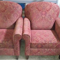 Two (2) Living Room or Family Room Lounge Chairs