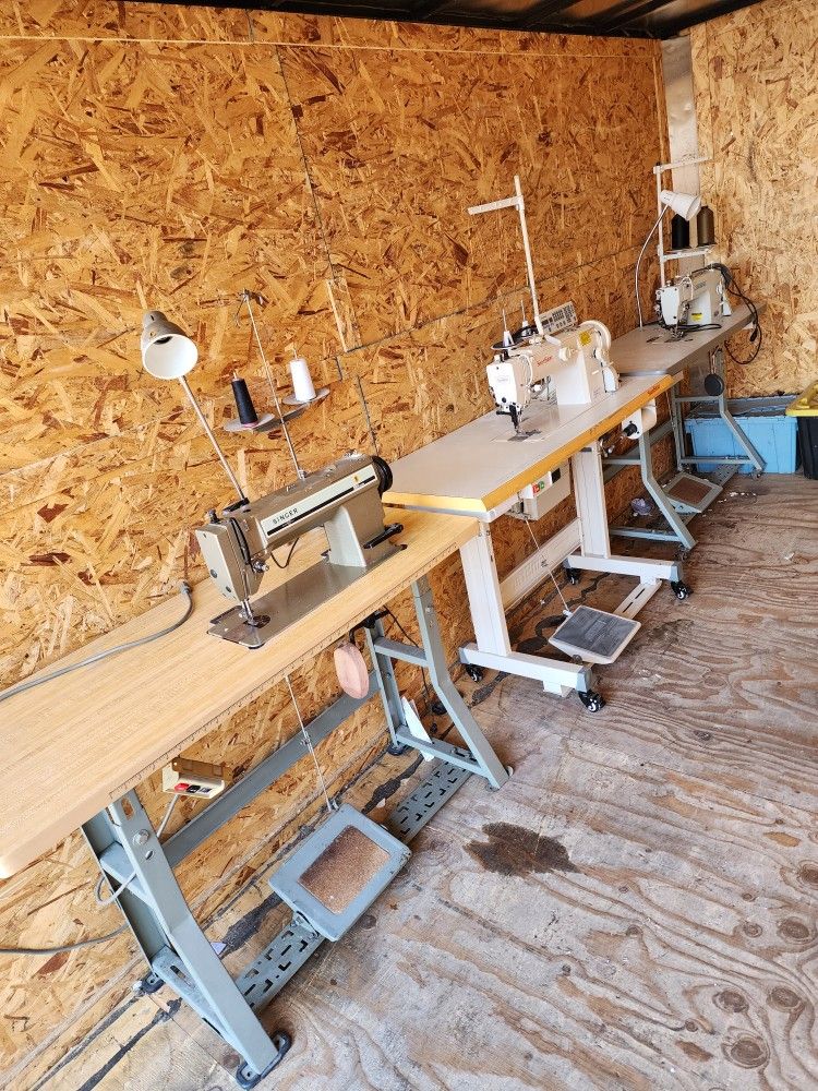 3 Commercial Sewing Machine