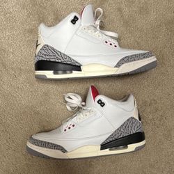 2 PAIRS AIR JORDAN CEMENTS 