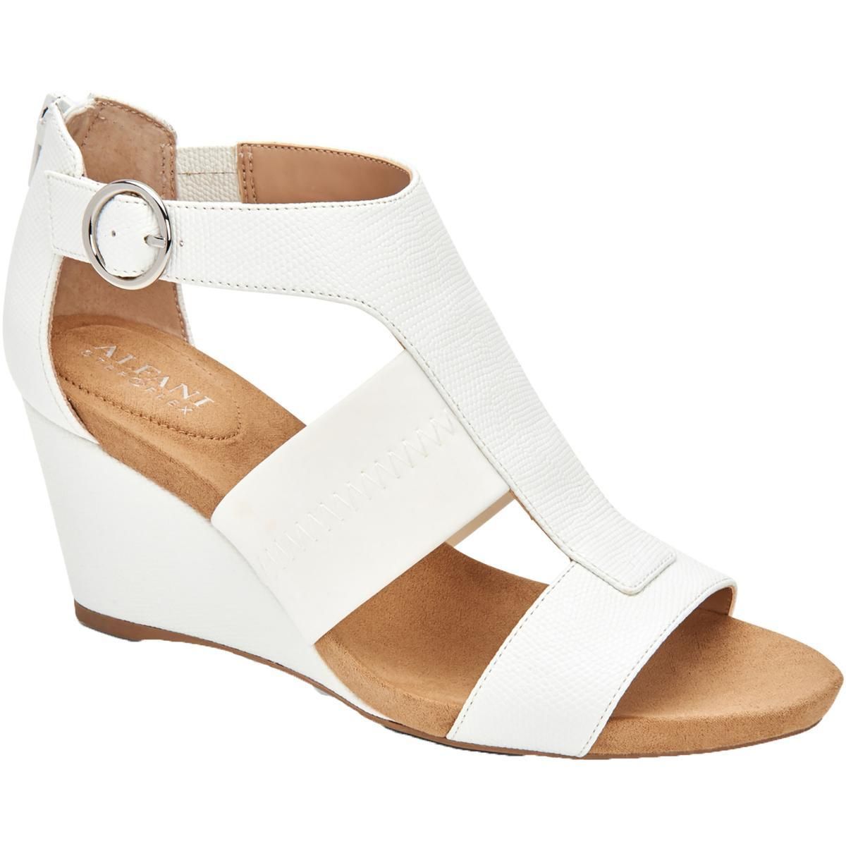 Alfani Womens Wedges White Size 7 Medium (B,M)