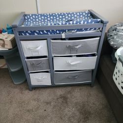 Changing Table With Draws
