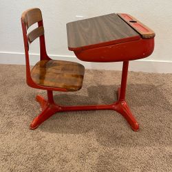 Vintage School Desk 