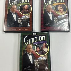 BBC Video Campion DVD Lot of 3 Death of a Ghost, The Case of the Late Pig Tested