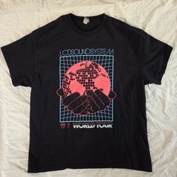 LCD Soundsystem Band World Tour T Shirt
