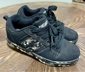 Heelys Black Camo Skate Shoes Boys Size 7