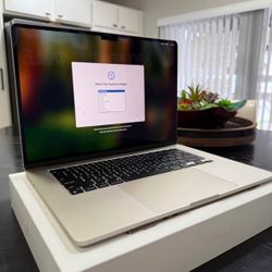 15" Macbook Air M2 Starlight 256GB