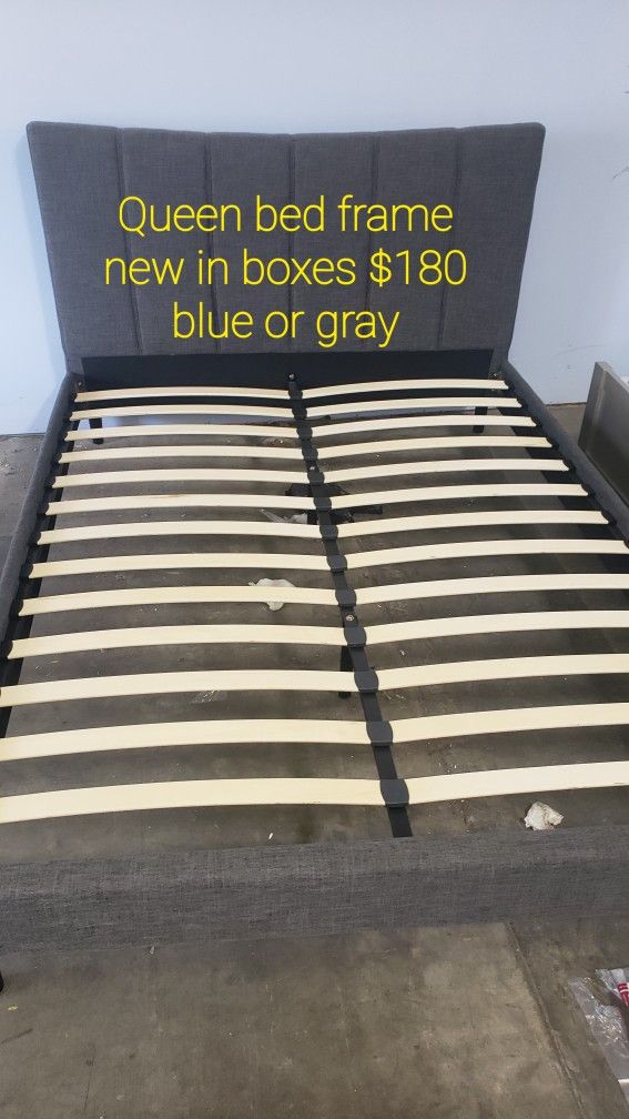 Queen Bed Frame New In A Box $180