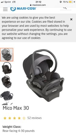 filter min Uitleg Mutsy stroller, stroller + car seat, stroller, car seat, Mutsy evo stroller,  Mutsy evo, maxi cosi, maxi cosi mico max 30 for Sale in West Hollywood, CA  - OfferUp