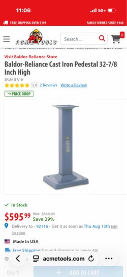 Grinder pedestal