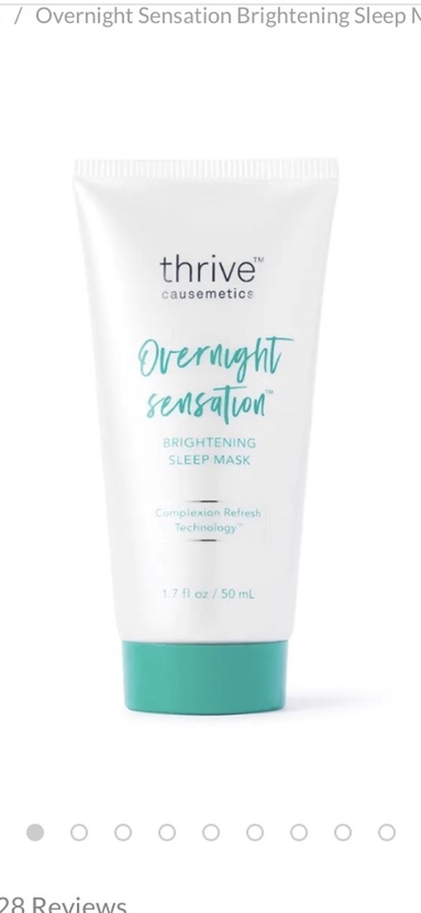 Thrive Causemetics Face Mask