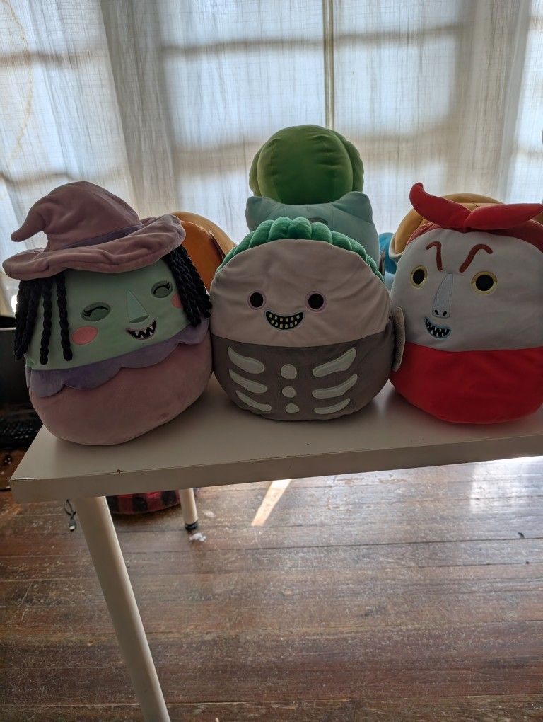 Lock, Shock, Barrel Squishmallow Set