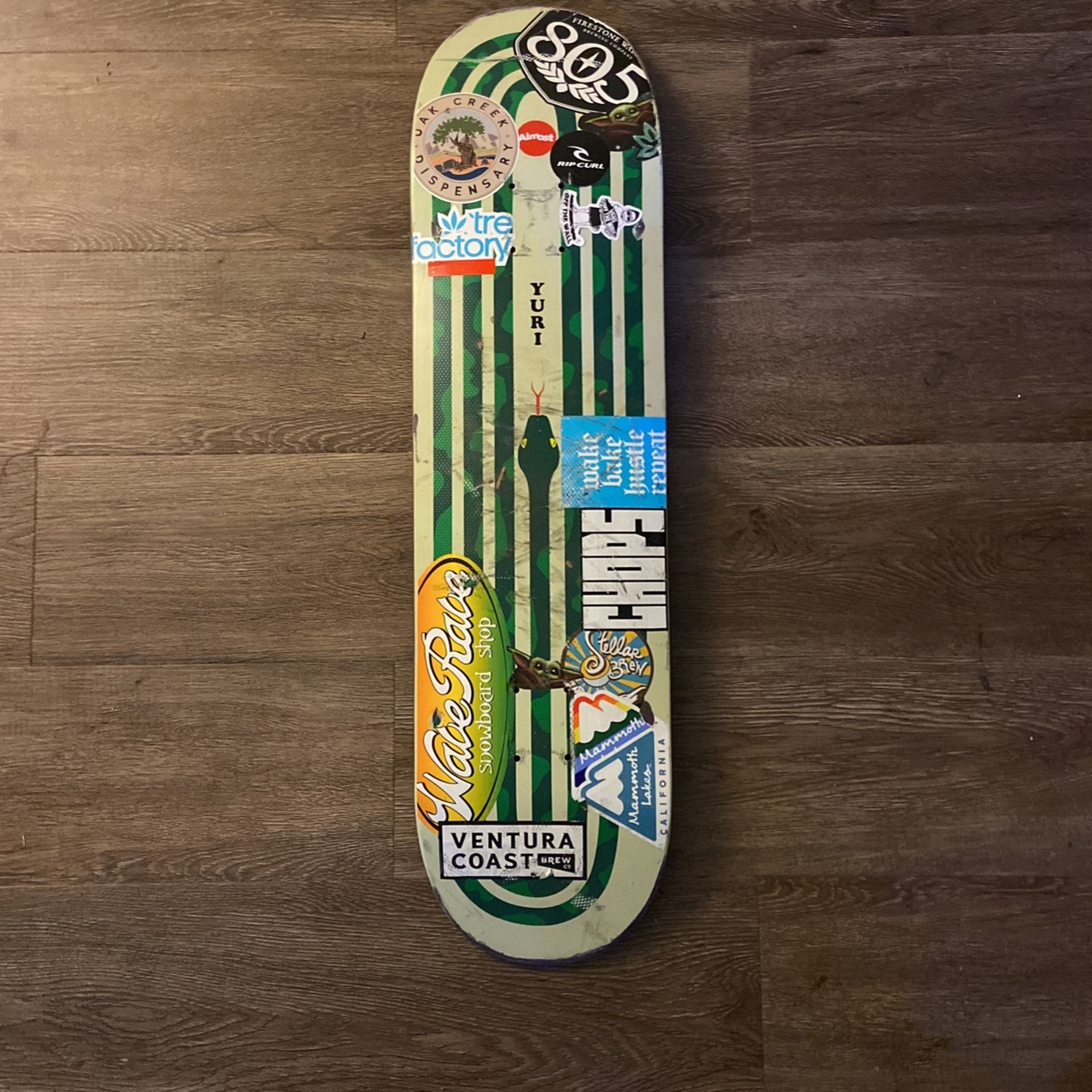 Skateboard Deck Sz 8.38 Almost