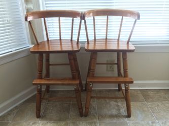 Wooden High Chair - 1 left