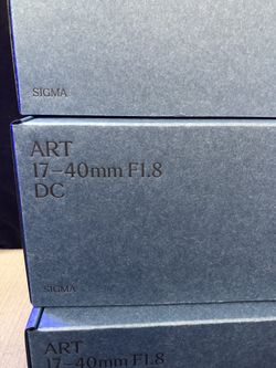 Sigma 17-40mm f/1.8 DC Art Lens (Sony E)