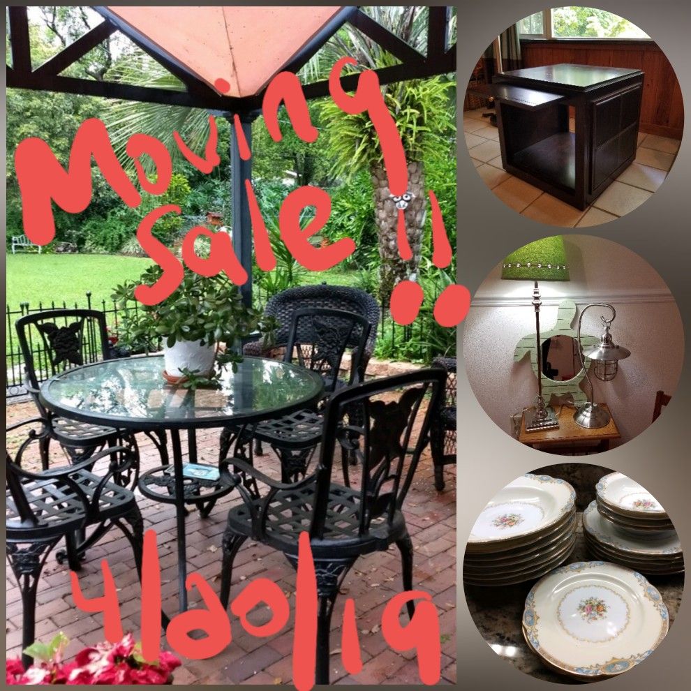 MOVING SALE SATURDAY 04/20/19