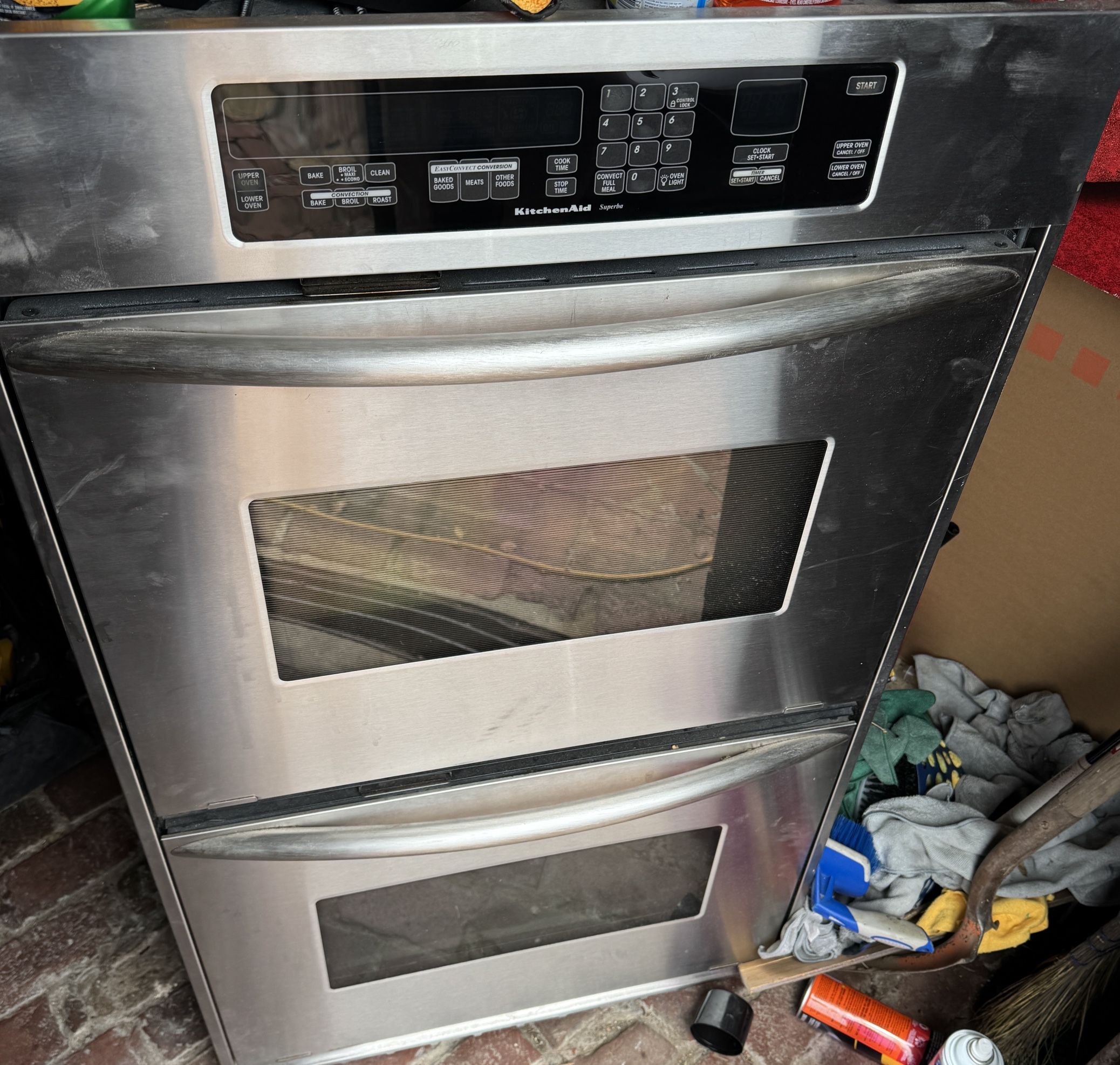 KitchenAid Superba Stainless Double Wall Oven