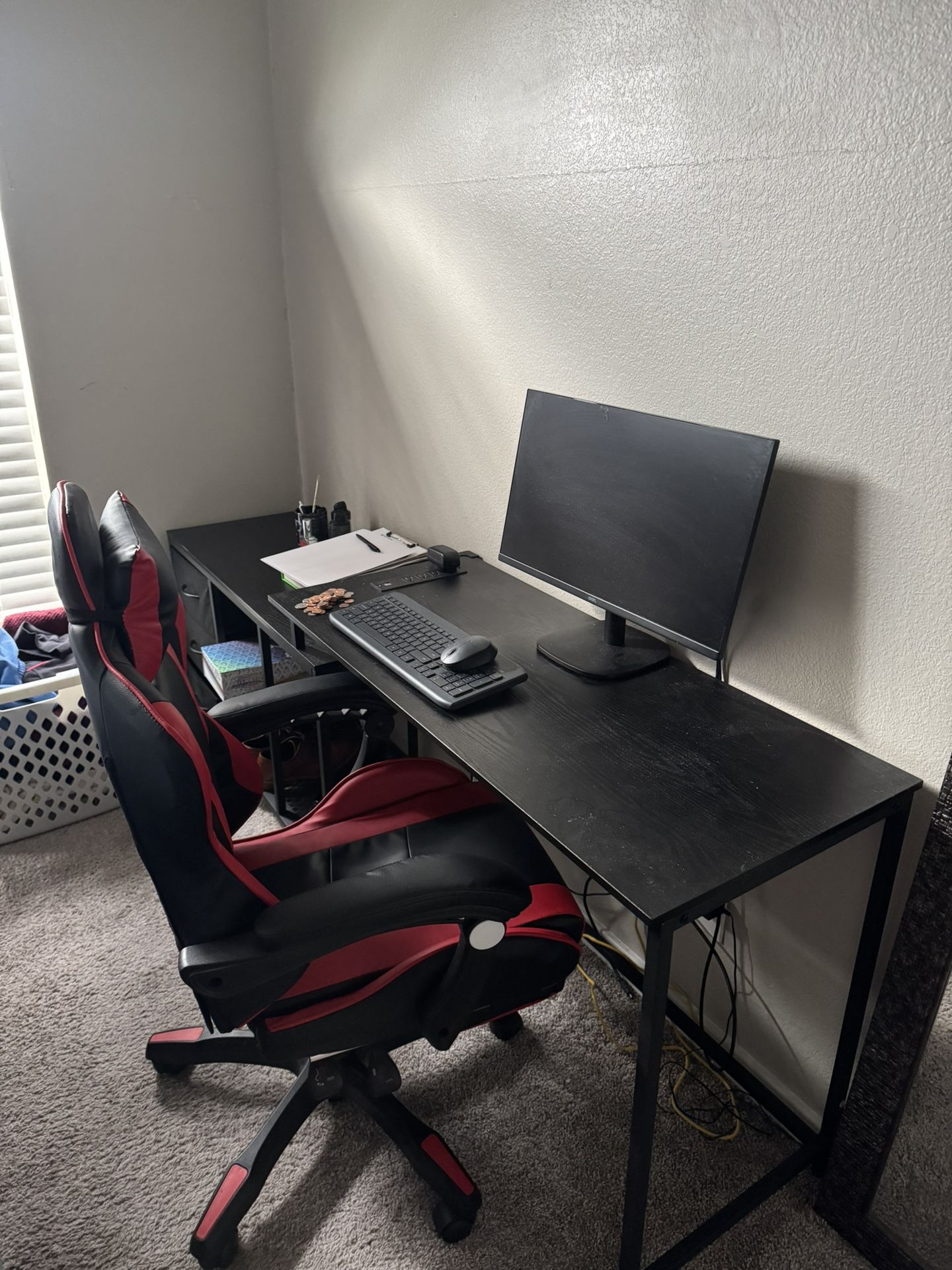 Gaming Chair & Desk Table