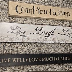 Vintage Distressed Signs