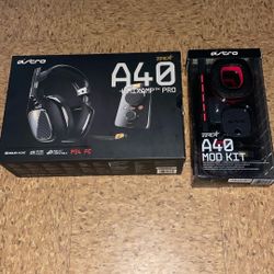 Astro A40 + Mix Amp Pro And Mod Kit 