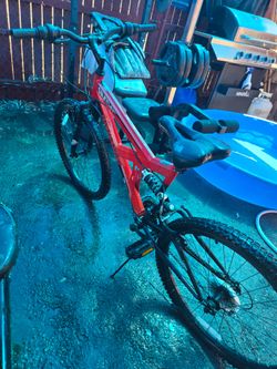 Red bike