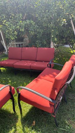Juego de sofás para patio