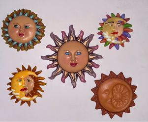 5 assorted Talavera Suns