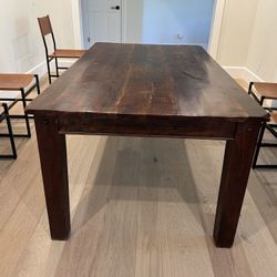 Dining table Mango hardwood 70”x40”