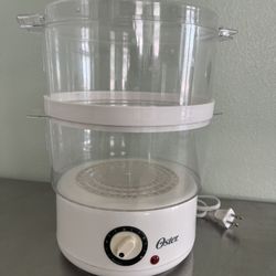 Oster 2 Tier Steamer W/timer Electric Double Rack