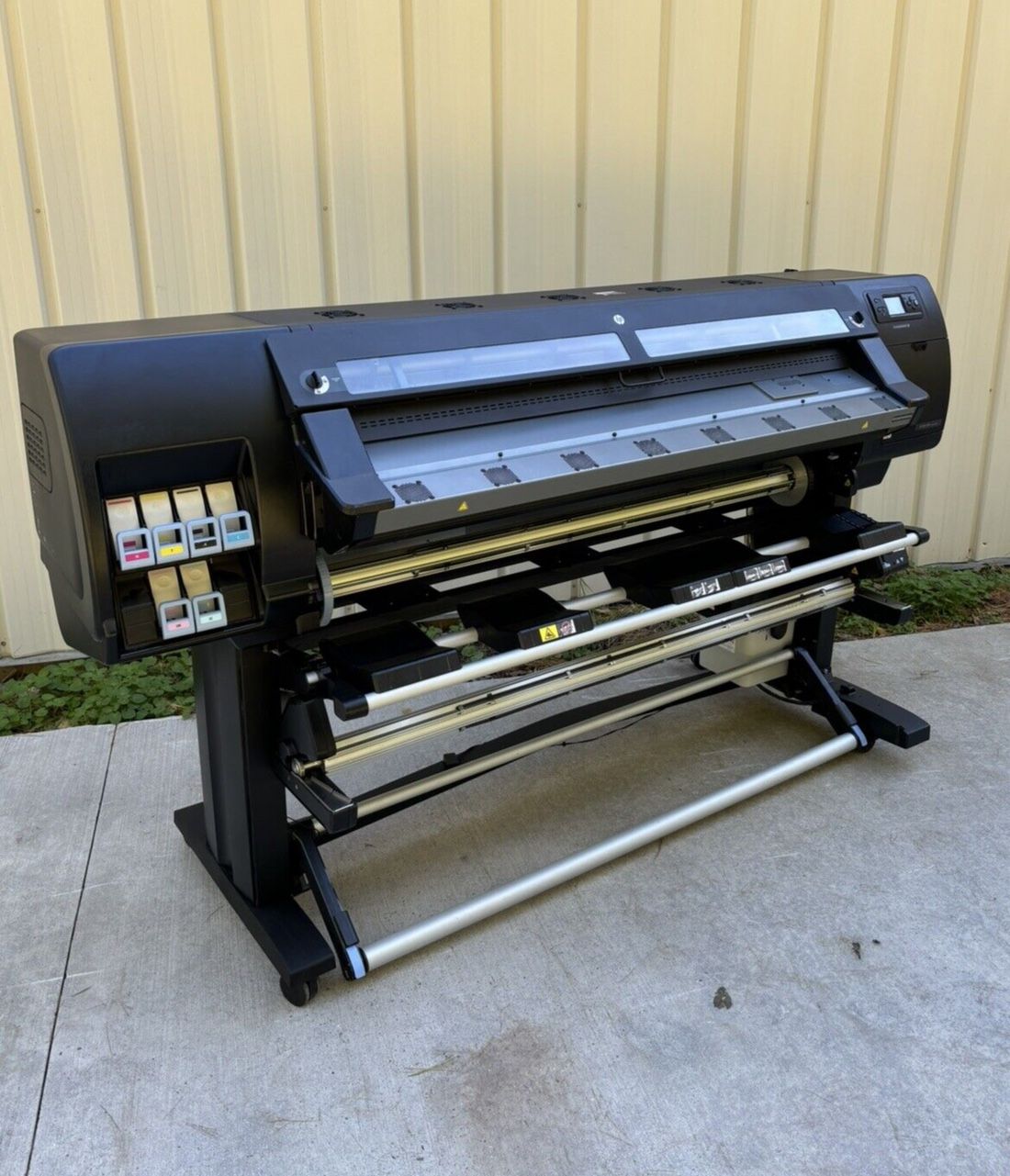 HP CQ869A Designjet L26500 Latex Printer Tested