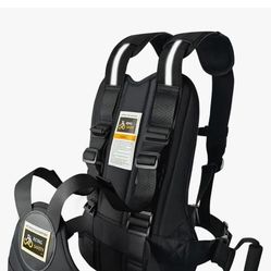 Jolik Child Motorcycle Or Bike Harness Adjustable with Two Handles, Breathable Material in Black