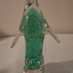 Arte Murano Penguin Green Color 