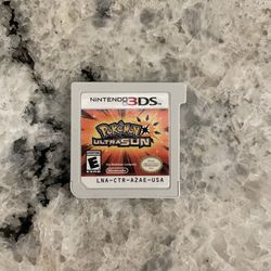 Pokemon Ultra Sun (Nintendo 3DS, 2017) Game Cartridge Only
