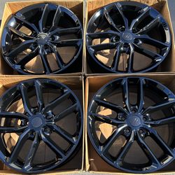 20” Dodge Durango factory wheels rims gloss black new