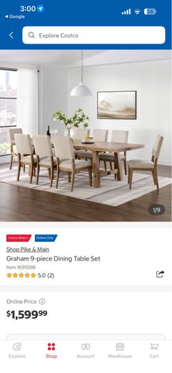 Costco table