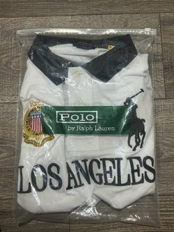 White Los Angeles ralph lauren polo