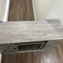 Tv Stand With Fire Place 